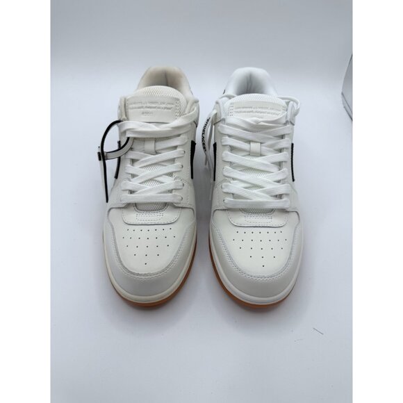 Off-White Men's "Out of Office" runner sneakers in two-tone calf leather - Picture 3 of 12